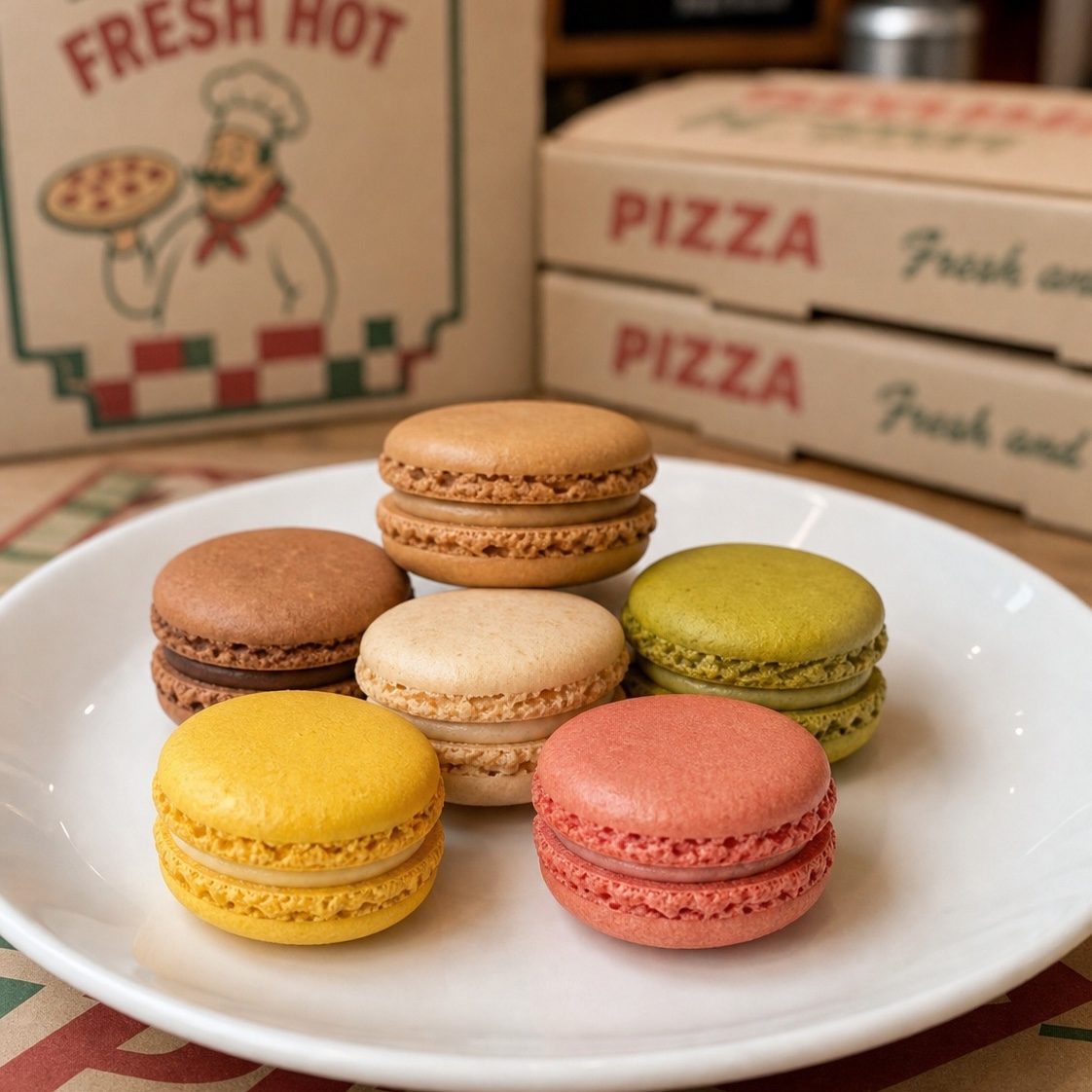 French Macarons.