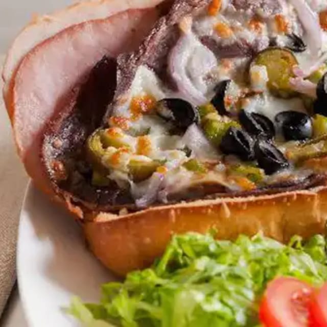 Jake Bomb Sandwich.